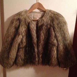 MICHAEL KORS Faux Fur Jacket