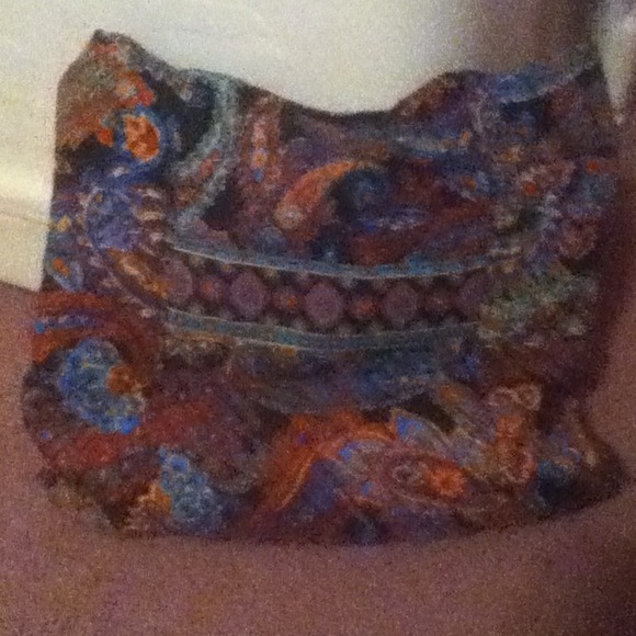 Floral printed purse. Vintage