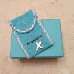 SOLD - Tiffany Silver Paloma Picasso X Necklace