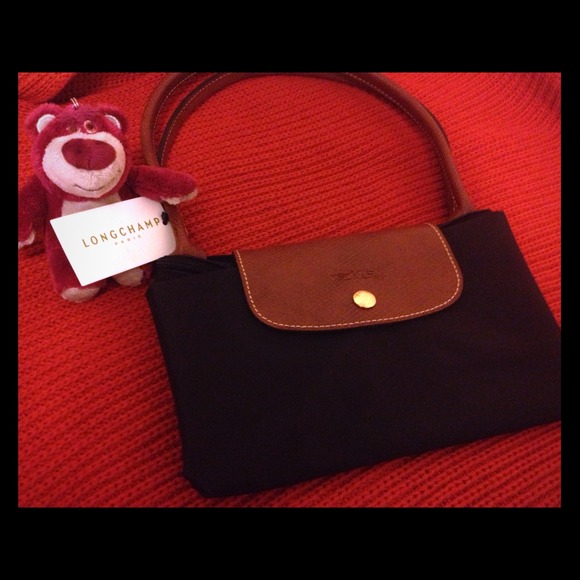 Longchamp 'Le Pliage' large size in black!