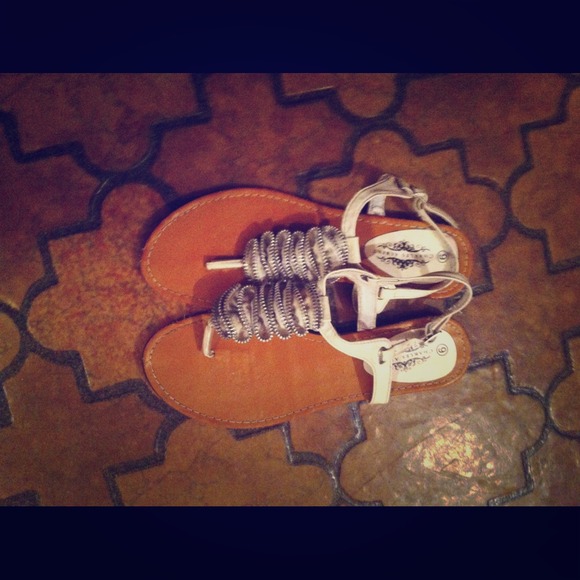 A pair of sandals