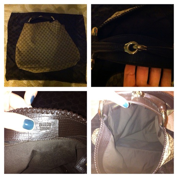 Authentic!!!! Gucci XL Horsebit Hobo-RARE