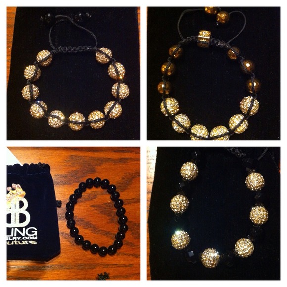 SOLD!! 4 shamballa bracelets