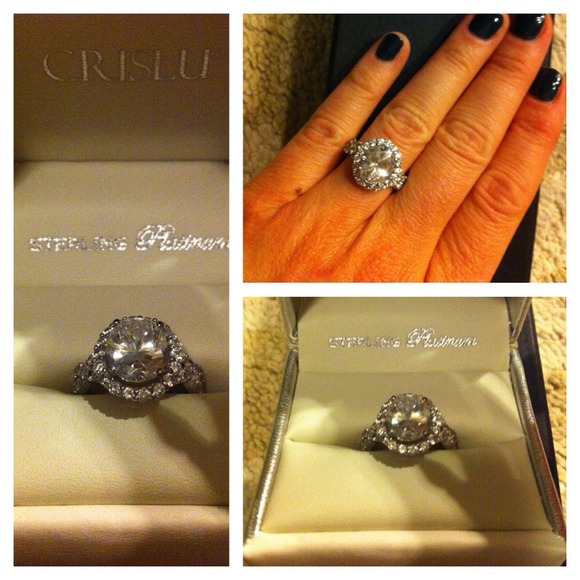 SOLD !!!!! Crislu ring!!