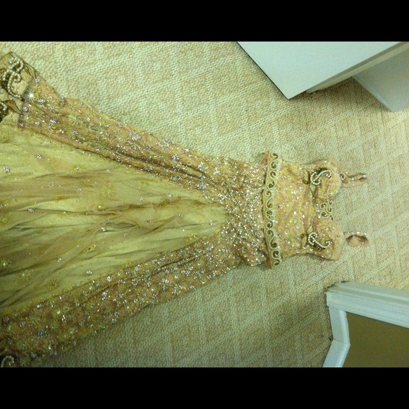 Couture Handmade Formal Dress By Intl Designer