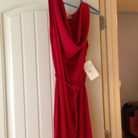 Size 14 NWT red dress bundled with red jacket!
