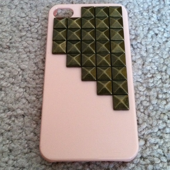 Pink and bronze iPhone 4 case!