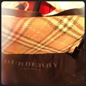 Tweed Burberry Bag