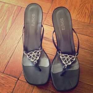 Schutz high heel sandals