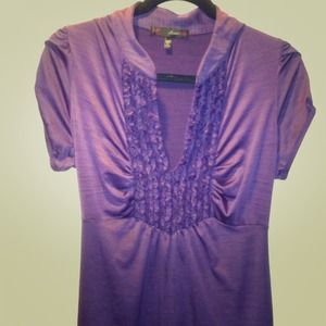 Beautiful purple heart & soul shirt