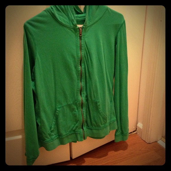 Green hoodie and tanks