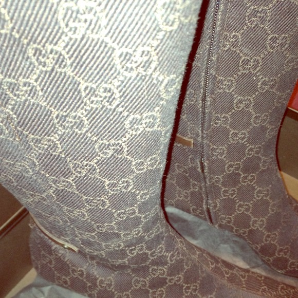 Gucci Fabric Tall Boots