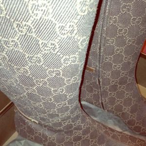 Gucci Fabric Tall Boots