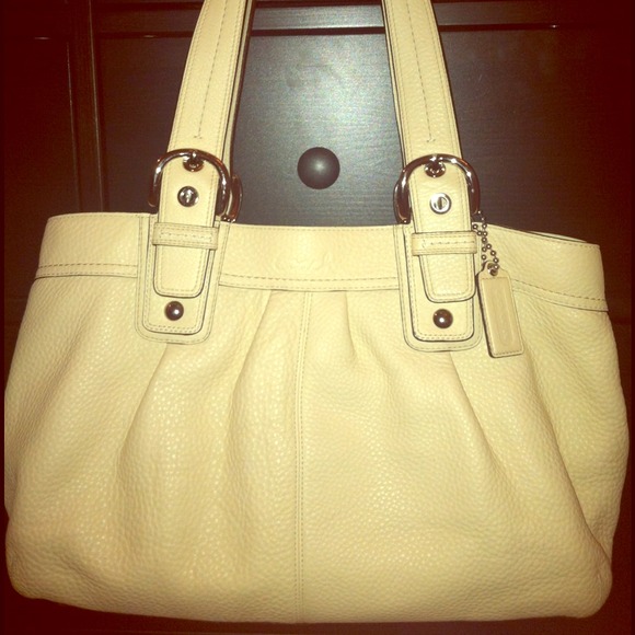 ***Sold on eBay***COACH leather handbag