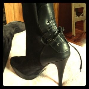 🎀RESERVED🎀Thigh-high suede-boots