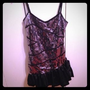Bebe Sequin dress