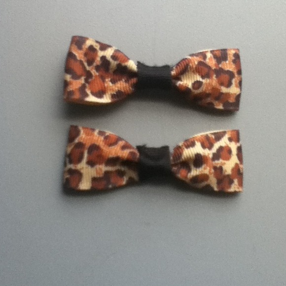 ✨Leopard Print Mini Bows✨🎀