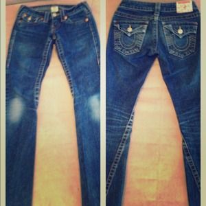 RESERVED True Religion flared denim