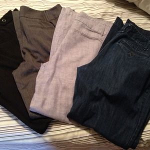 4 pairs of pants