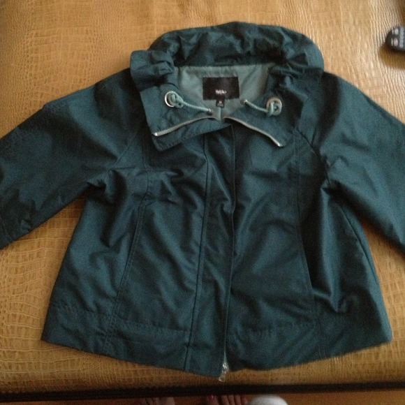 Forrest green short jacket