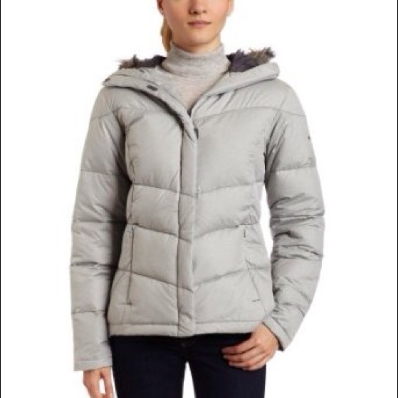 Columbia down jacket & lulu tank bundle