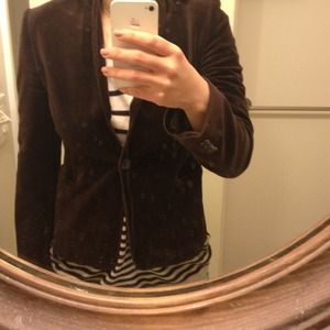 Gorgeous brown velvet Blazer
