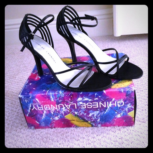 Chinese Laundry Black Heels