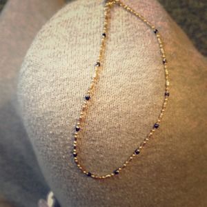 14k gold anklet