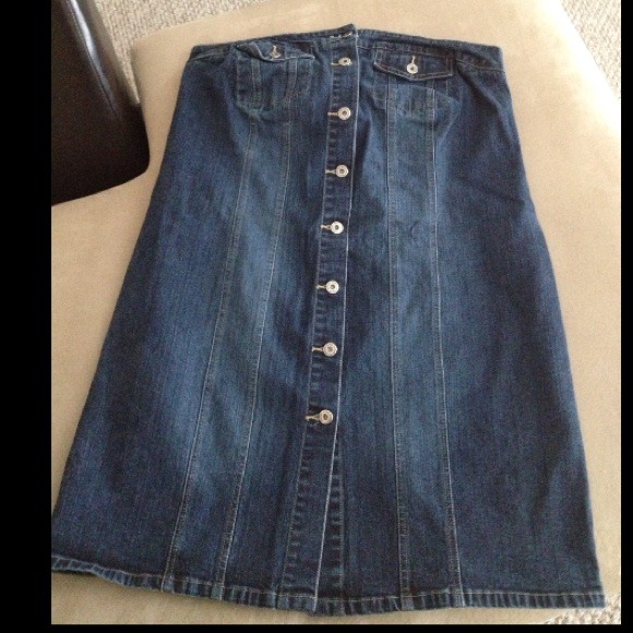 Plus Size Lane Bryant Denim tube dress