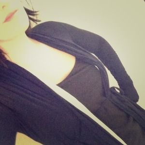 **Price reduced** Navy blue with white wrap