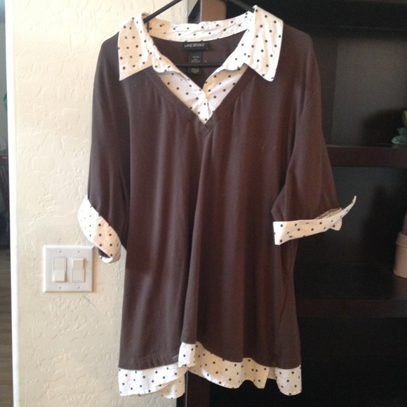 Lane Bryant top.