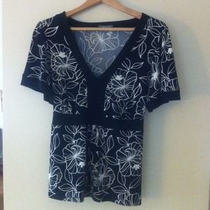 Black and White Dress Shirt