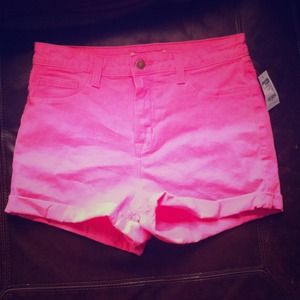 Neon Pink Shorts