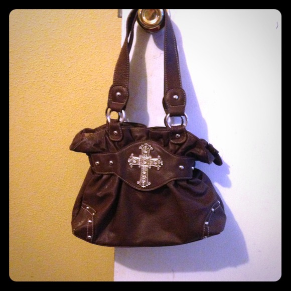 On hold Cute Cross Bling Purse