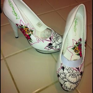 Ed Hardy heels