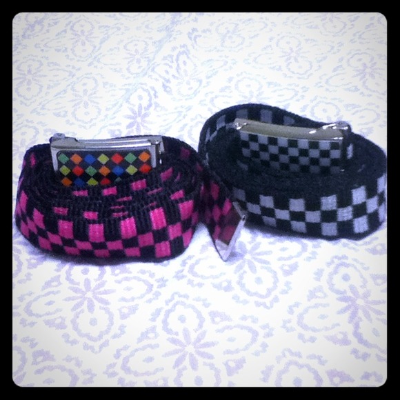 Colorful Hot Topic belts