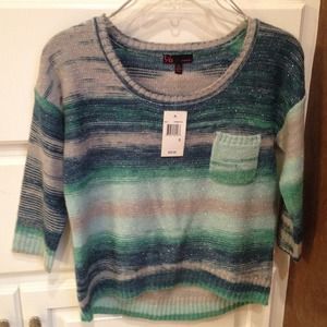 New stripped sweater