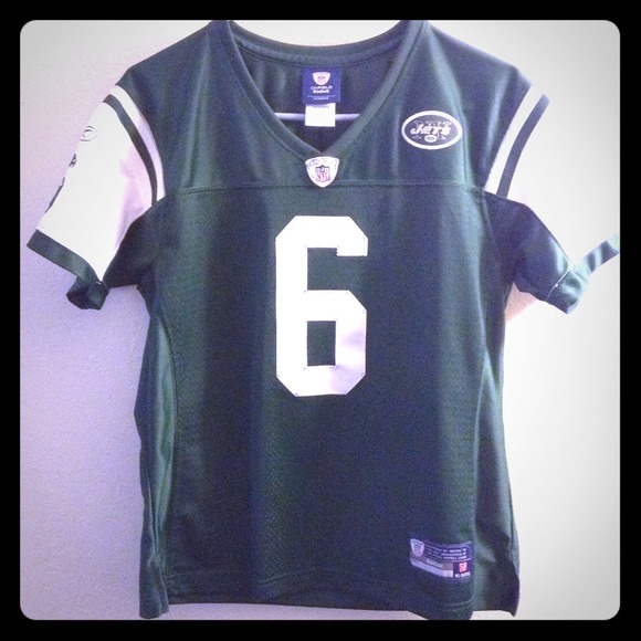 New York Jets Mark Sanchez Jersey W/Rhinestones.