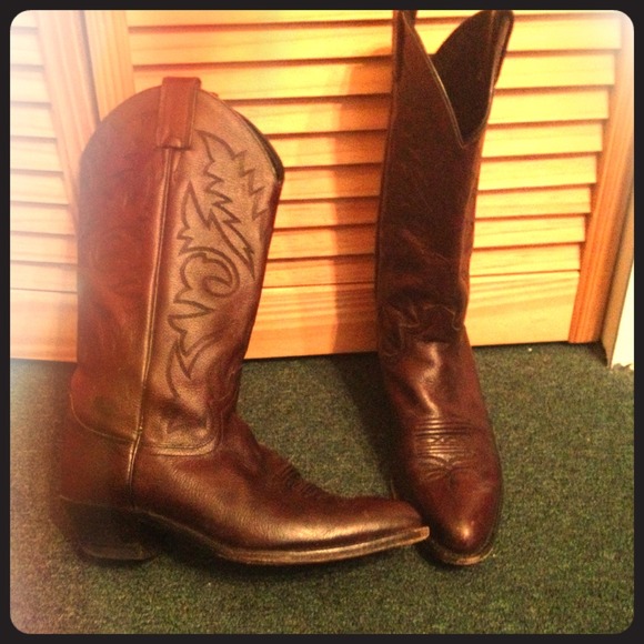 -Markdown-Vintage Justin Cowboy Boots