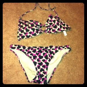 Victoria's Secret heart swim suit
