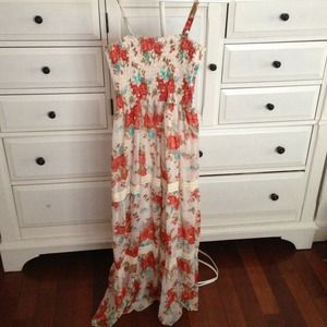 Floral maxi dress