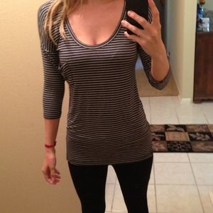 Cute Free People top with pocket