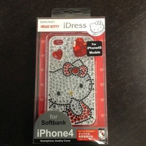 Hello kitty iPhone 4 bling case