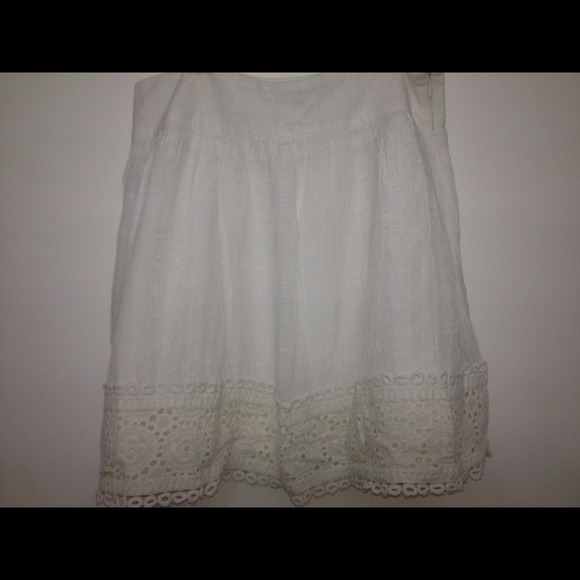 White Forever21 skirt
