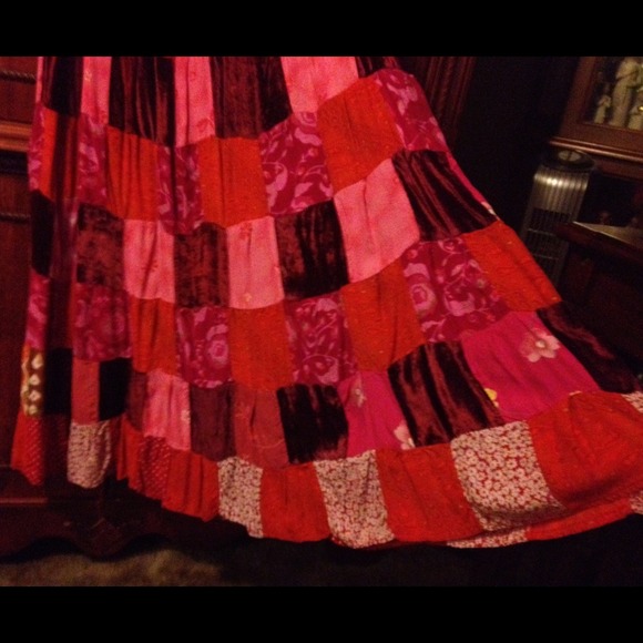 No longer available!!! Multi colored hippie skirt - Picture 2 of 4