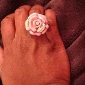 Pink Flower Ring (Juicy)