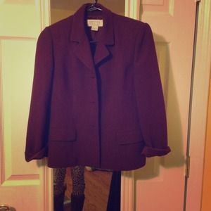 Plum colored blazer