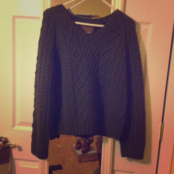 Abercrombie and Fitch cable knit sweater