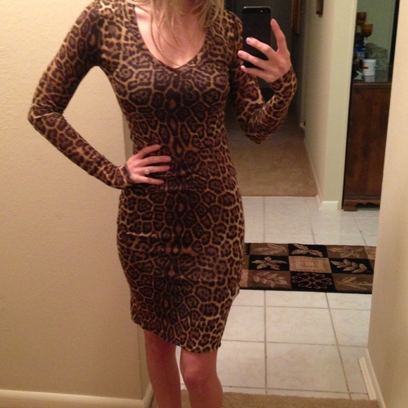 BCBG print dress