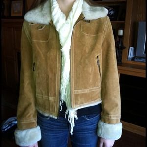 ❤❤Wilsons Leather coat😍😍 used once.